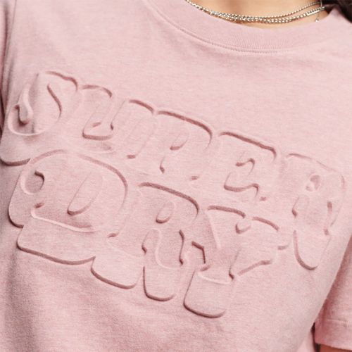 Camiseta Para Mujer Vintage Cooper Emboss Tee Superdry