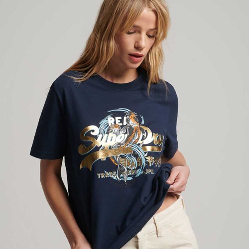 Camiseta Para Mujer Japanese Graphic Superdry