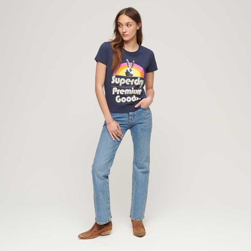 Camiseta Para Mujer 70'S Retro Superdry