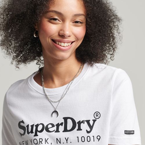 Camiseta Para Mujer Vintage Venue Interest Tee Superdry