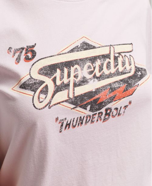 Camiseta Para Mujer Vintage Boho Graphic Tee Superdry