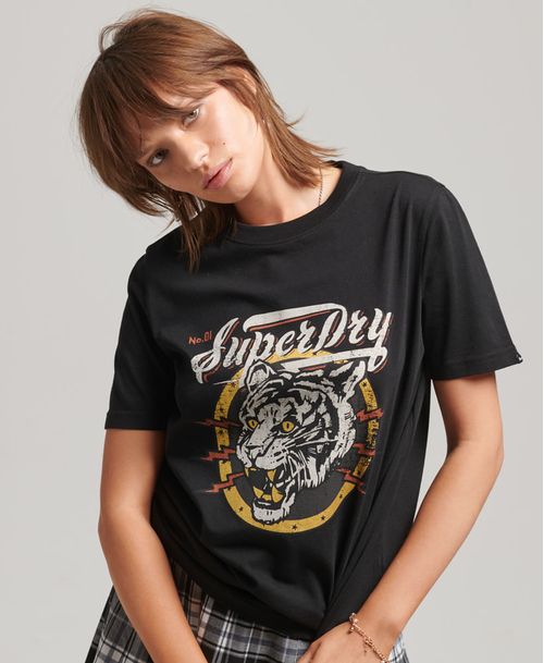 Camiseta Para Mujer Vintage Boho Graphic Tee Superdry