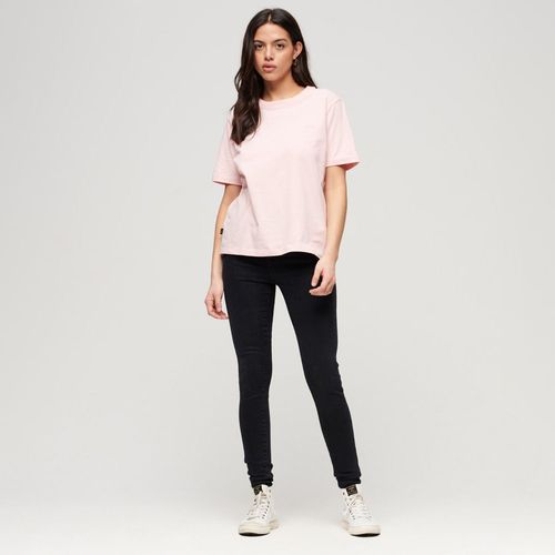Camiseta Para Mujer Essential Emb Tee Superdry