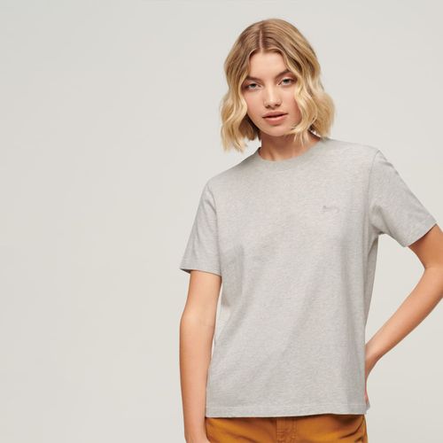 Camiseta Para Mujer Essential Emb Tee Superdry