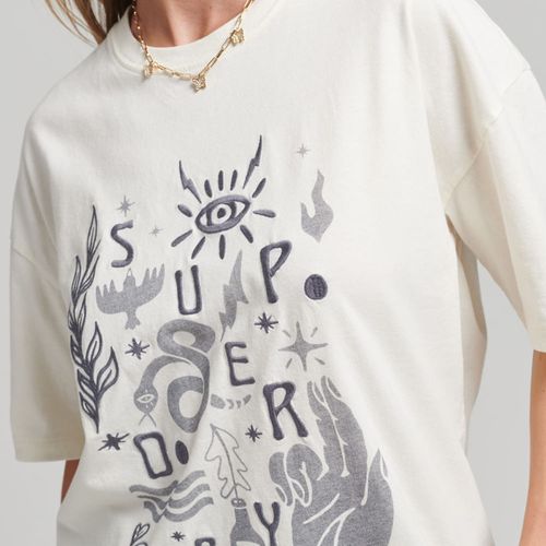 Camiseta Para Mujer Vintage Nomadic Folk Tee Superdry