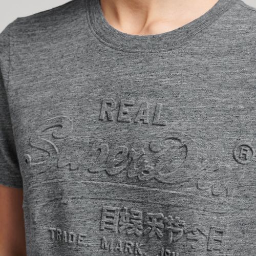 Camiseta Manga Corta Para Mujer Vintage Logo Emboss Superdry
