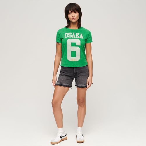 Camiseta Para Mujer Osaka Fitted Tee Superdry