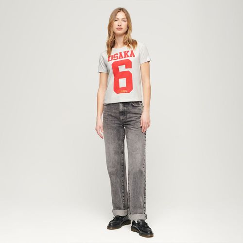 Camiseta Para Mujer Osaka Fitted Tee Superdry