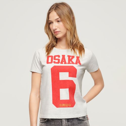 Camiseta Para Mujer Osaka Fitted Tee Superdry