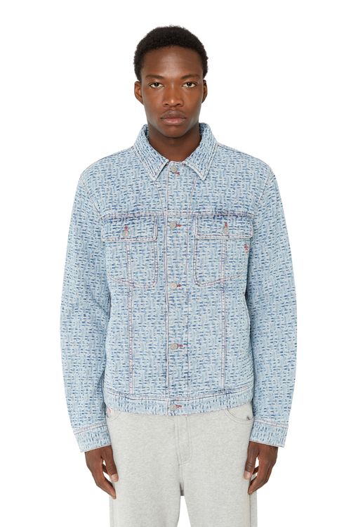 Chaqueta Denim Para Hombre D-Barcy Diesel