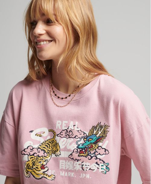 Camiseta Para Mujer Vintage Narrative Superdry