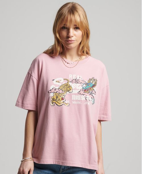 Camiseta Para Mujer Vintage Narrative Superdry