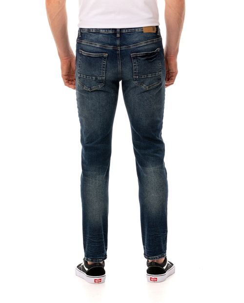 Jean Slim con desvanecido para hombre