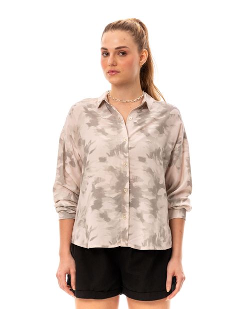 Camisa manga larga para mujer
