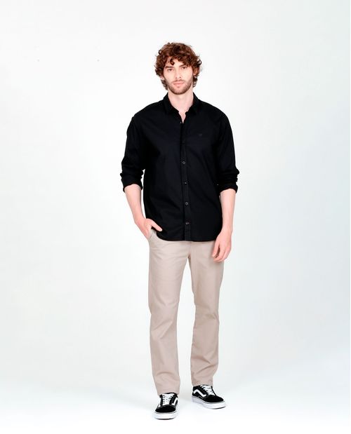 Camisa manga larga para hombre