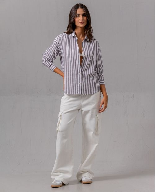 Camisa clásica para mujer