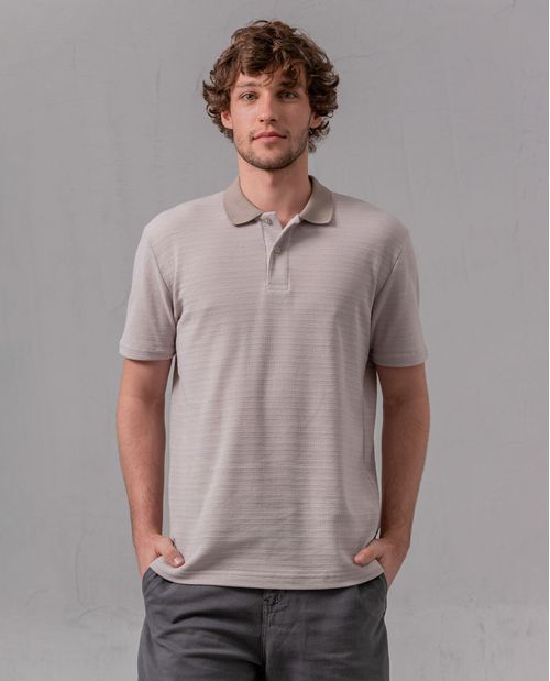 Polo manga corta para hombre