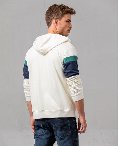 Buzo con bloques de color para hombre