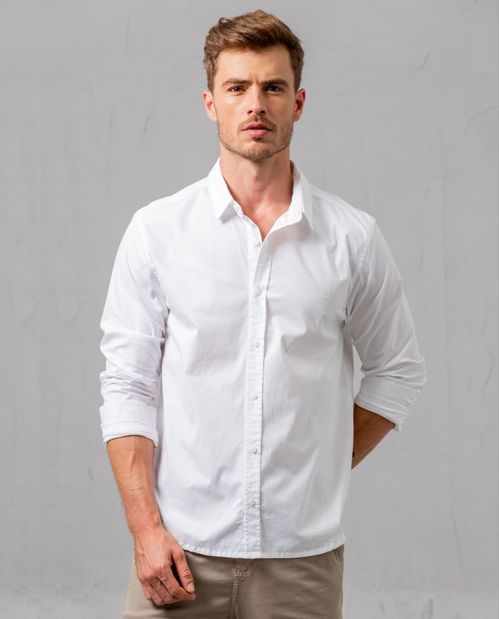 Camisa manga larga para hombre