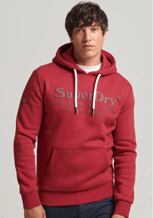 Buzo Cerrado Para Hombre Vintage Venue Tonal Superdry