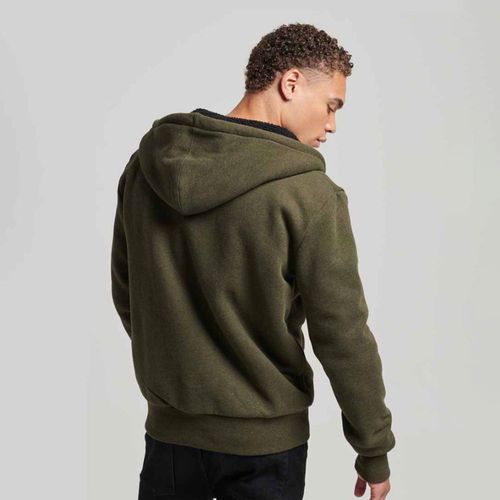 Buzo Abierto Para Hombre Essential Borg Lined Zip Hood Superdry
