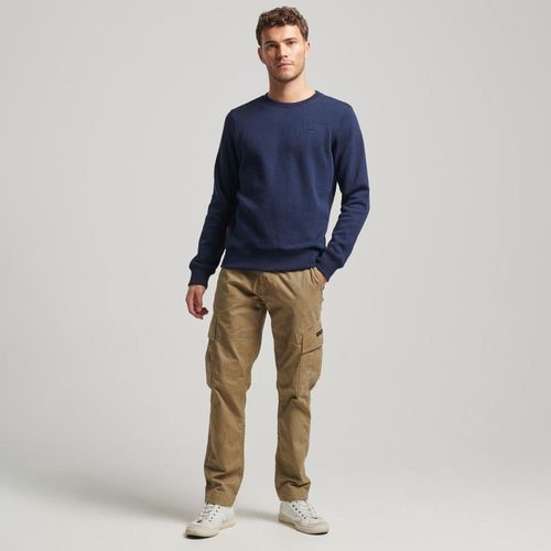 Buzo Cerrado Para Hombre Essential Logo Crew Superdry
