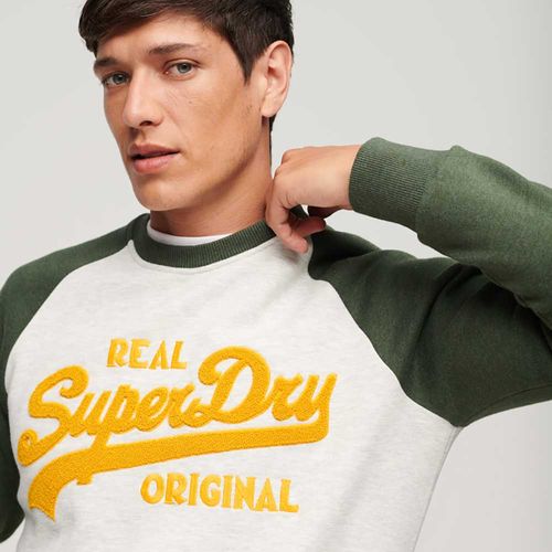 Buzo Cerrado Para Hombre Athletic Raglan Crew Superdry