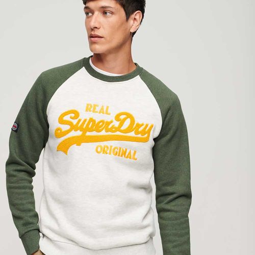 Buzo Cerrado Para Hombre Athletic Raglan Crew Superdry