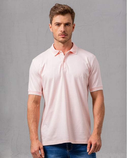 Camisa tipo polo clásica para hombre