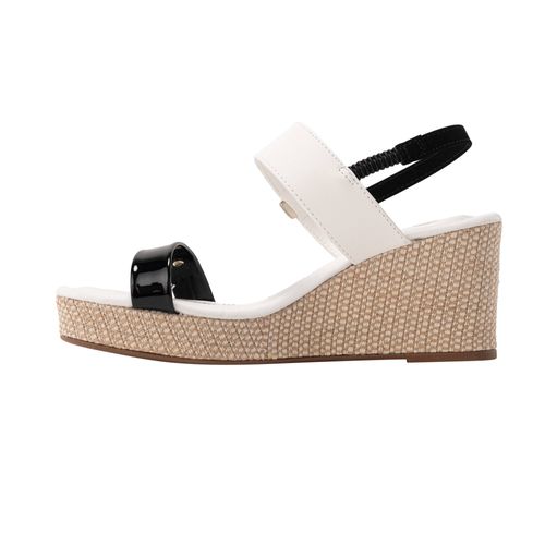 Sandalias bera negro blanco Brisabonita