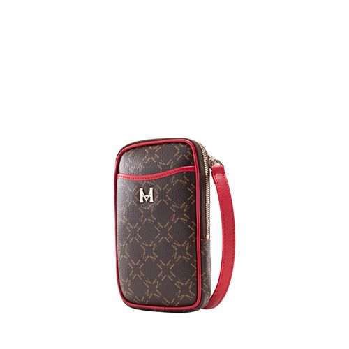 Estuche porta celular elena café rojo Primario Básico