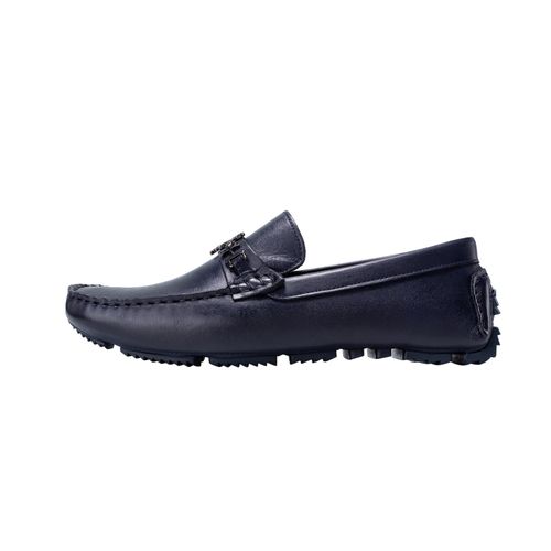 Mocasín driver leon azul profundo MH Mocs