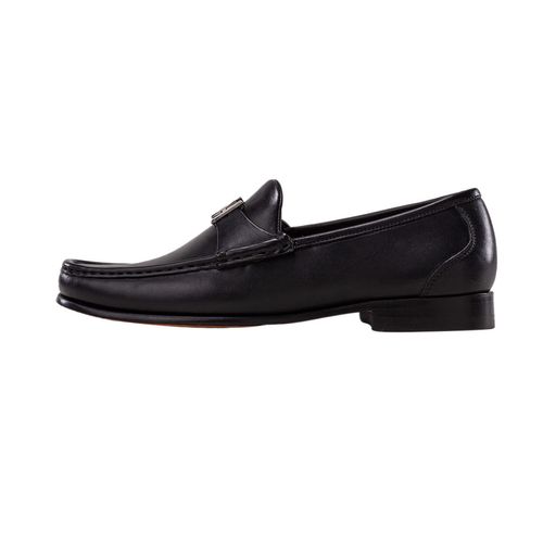 Mocasín vizcaya negro premium