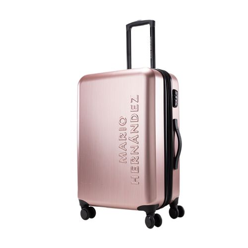 Maleta mediana expandible 24" rosa metálico Imperial