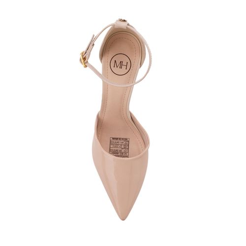Tacones botanica marfil charol Brisabonita