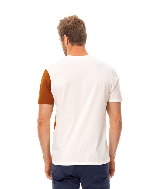 Camiseta bicolor para hombre