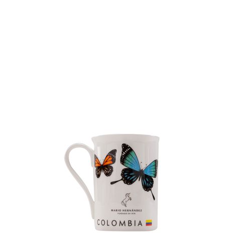 Mug monarca blanco hueso MH Mugs