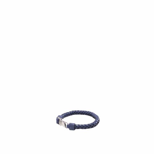 Brazalete tejido mosqueton MH morfo azul