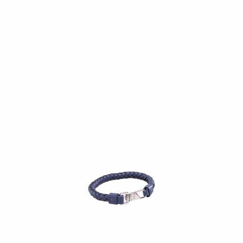 Brazalete tejido mosqueton MH morfo azul