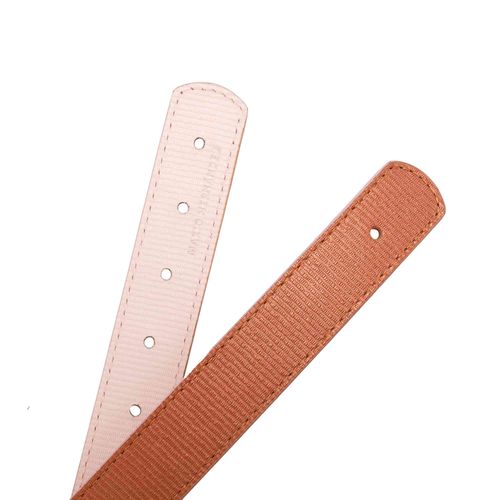 Tira monograma doble faz cobre nude