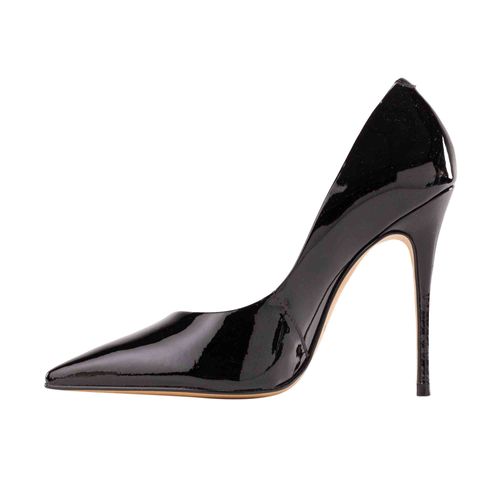 Tacones calypso negro charol Glamour