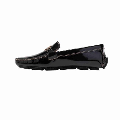 Mocasín driver salome negro charol MH Mocs