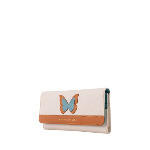Billetera fabia beige Pandora