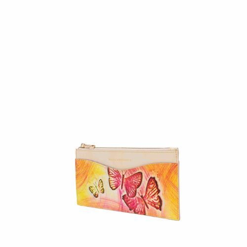 Billetera pouch palma tropicalia Mariposas