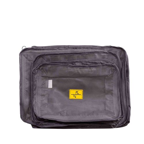 Accesorio viaje kit de 8 bolsas gris Xmas