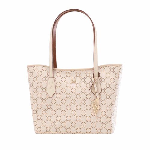 Tote alas mediano beige Primario Básico