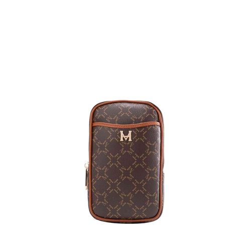 Estuche porta celular elena café Primario Básico