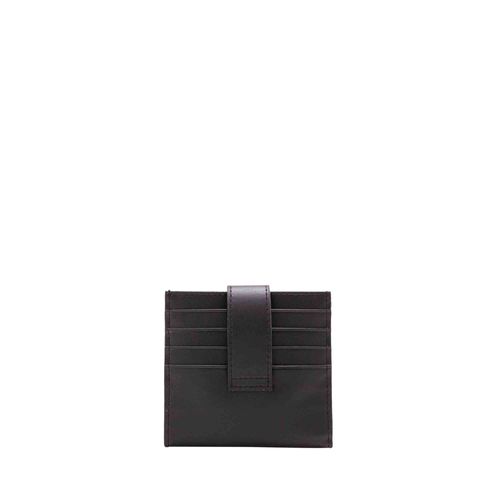 Tarjetero broche 18 tarjetas negro etna Esencial