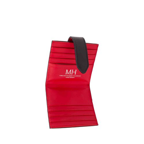 Tarjetero broche 18 tarjetas negro chili Esencial