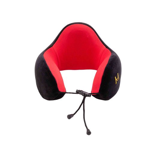 Almohada confort negro rojo Explora